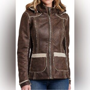 Kuhl Y2K penny lane zip up hooded jacket medium